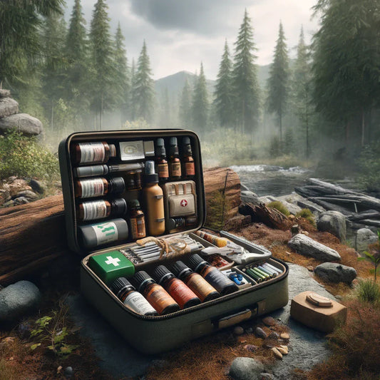 Emergency Preparedness Kit including Essential Oil Blends