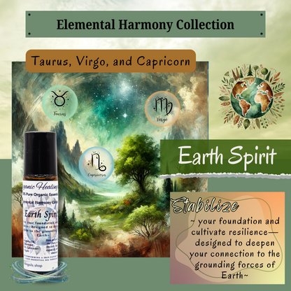 Earth Spirit Elemental Grounding Oil from the Elemental Harmony Collection.